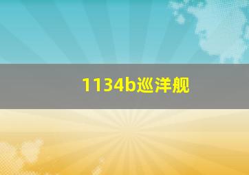 1134b巡洋舰