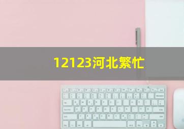 12123河北繁忙