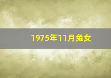 1975年11月兔女