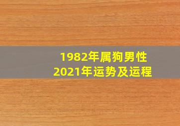 1982年属狗男性2021年运势及运程