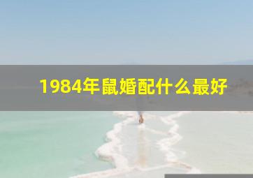 1984年鼠婚配什么最好