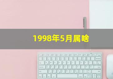 1998年5月属啥