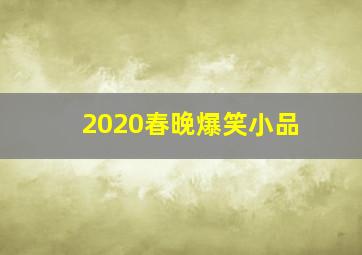 2020春晚爆笑小品