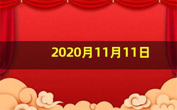 2020月11月11日