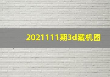 2021111期3d藏机图