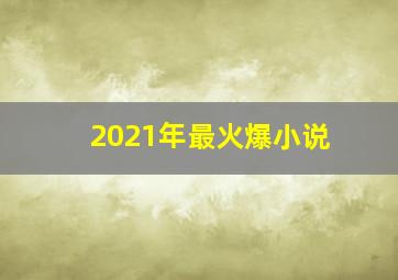 2021年最火爆小说