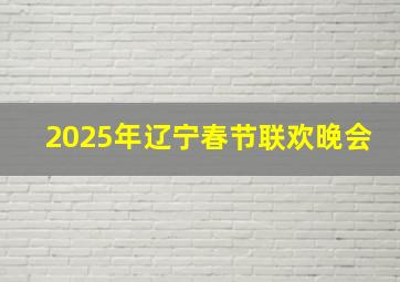 2025年辽宁春节联欢晚会