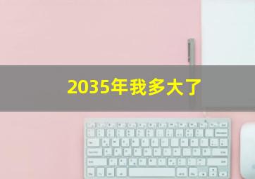 2035年我多大了