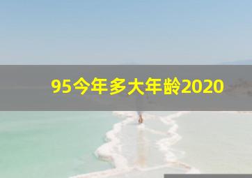 95今年多大年龄2020