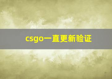 csgo一直更新验证