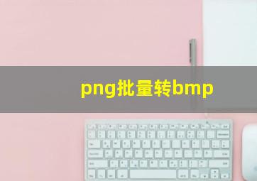 png批量转bmp