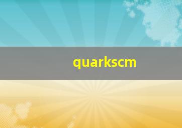 quarkscm