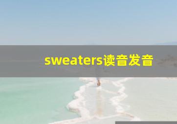 sweaters读音发音