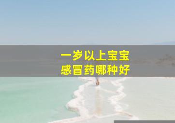 一岁以上宝宝感冒药哪种好