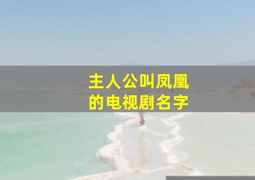 主人公叫凤凰的电视剧名字