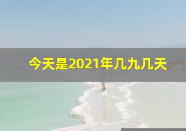 今天是2021年几九几天