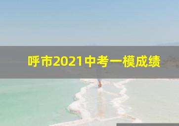 呼市2021中考一模成绩