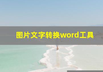 图片文字转换word工具