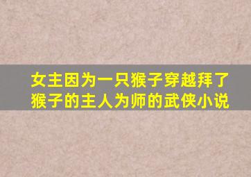 女主因为一只猴子穿越拜了猴子的主人为师的武侠小说