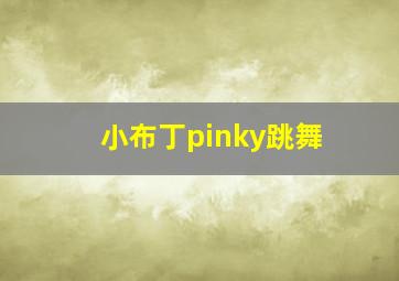 小布丁pinky跳舞