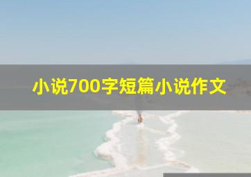 小说700字短篇小说作文