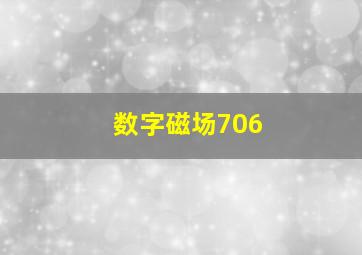 数字磁场706