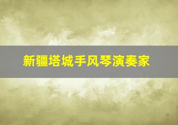 新疆塔城手风琴演奏家