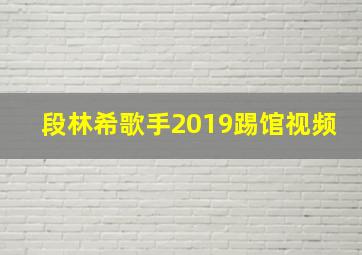 段林希歌手2019踢馆视频