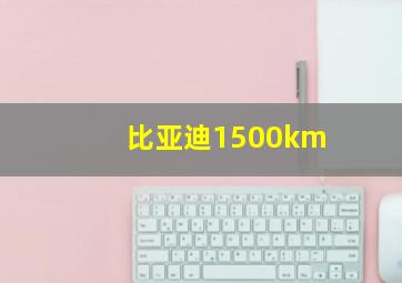 比亚迪1500km