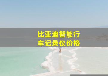 比亚迪智能行车记录仪价格