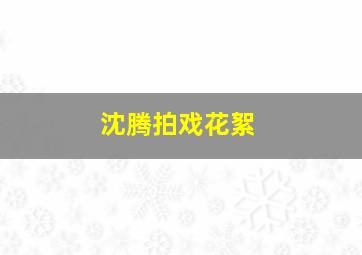 沈腾拍戏花絮