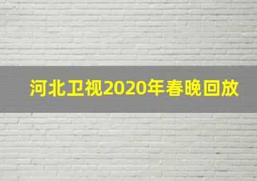 河北卫视2020年春晚回放