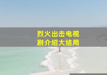 烈火出击电视剧介绍大结局