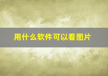 用什么软件可以看图片