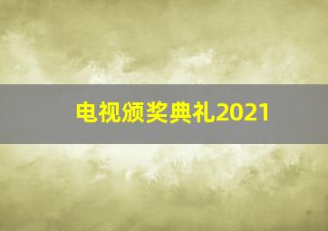 电视颁奖典礼2021