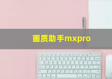 画质助手mxpro