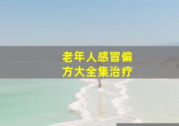 老年人感冒偏方大全集治疗