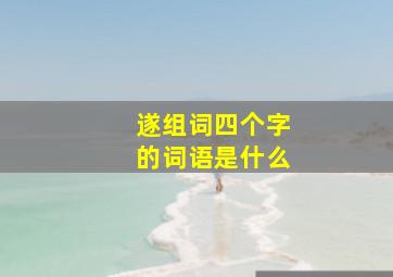 遂组词四个字的词语是什么