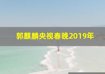 郭麒麟央视春晚2019年