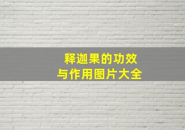 释迦果的功效与作用图片大全